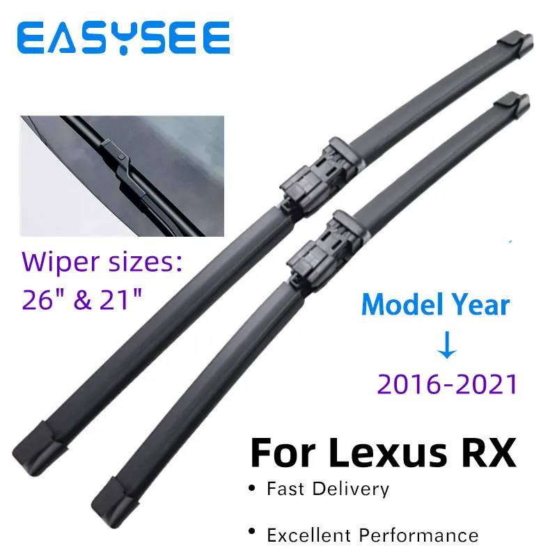 

Wiper Front Wiper Blades For Lexus RX RX200t RX300 RX450h 2016 2017 2018 2019 2020 Windshield Windscreen Front Window 26''+20''