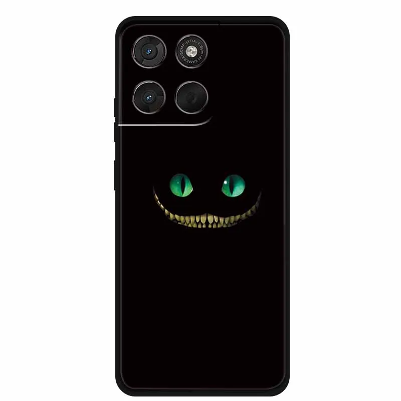 Lion Design Soft Silicone Animal Phone Case - Black TPU Protective Bumper Cover