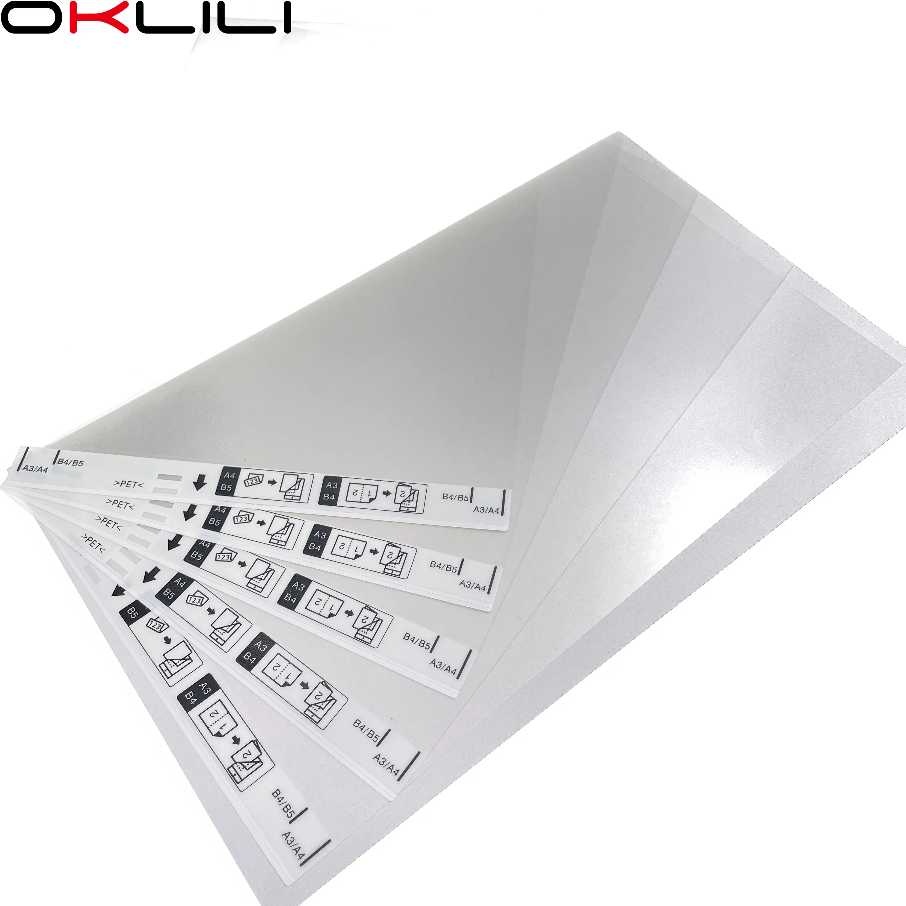 Papel Folha de Suporte Recibo para Epson a4 Scanner Scan a3 e b4 de Tamanho Ímpar Frágil Enrugado Dobrado Rasgado B12b819051 B12b813431 Pcs