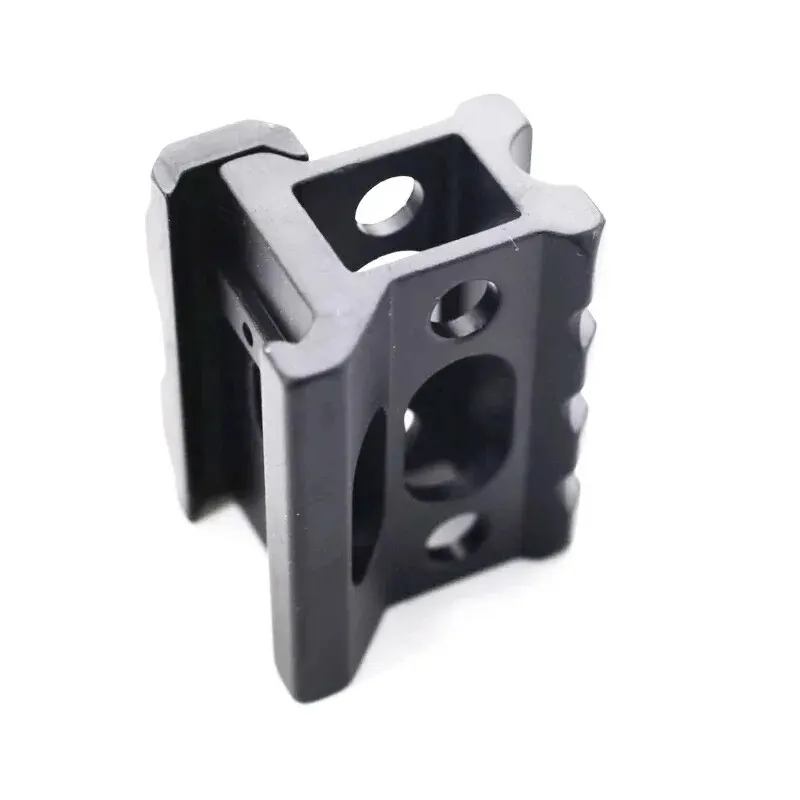 See Through Design Riser Bracket Scope Mount 1Inch Height for Flashlight Optics Laser Mounted Hunting