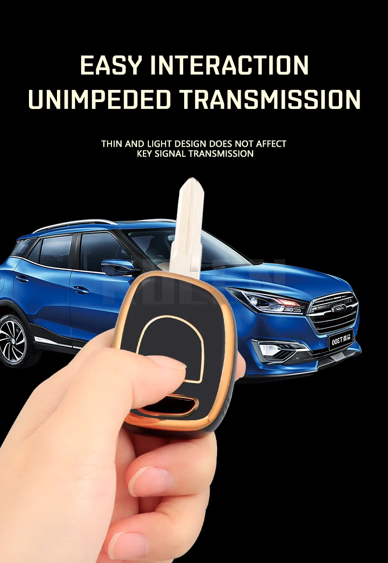 Nuovo TPU Car Remote Key Case Cover Shell per Renault Twingo Clio Kangoo Master NE73 VAC102 Protector Holder Fob Bag accessori - Sb3acdc7df27d41bda91883fad3633232L