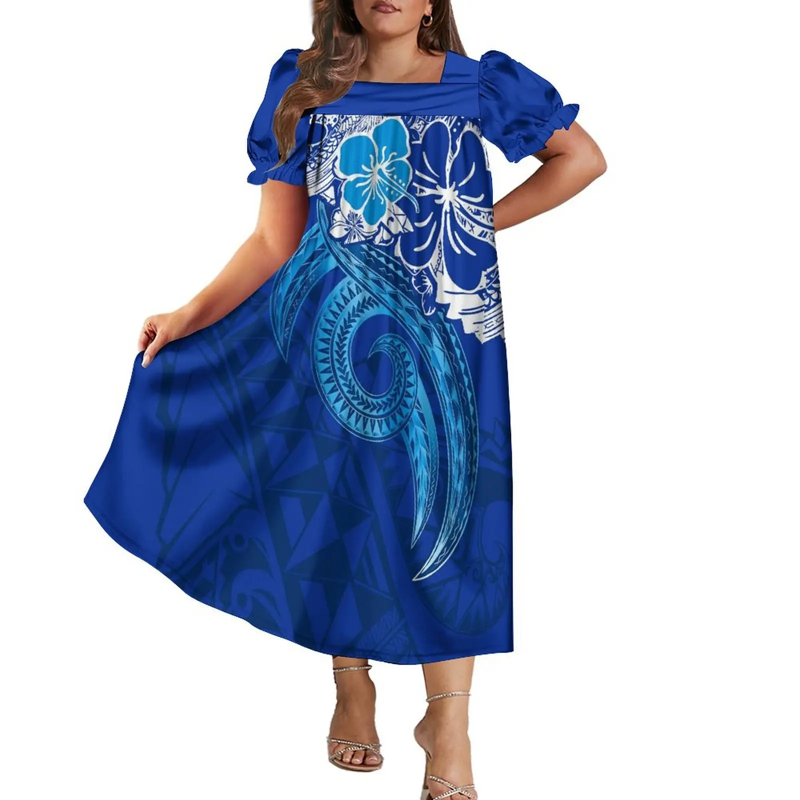 Pacific Island Art Women'S Dress Custom Traditional Polynesian