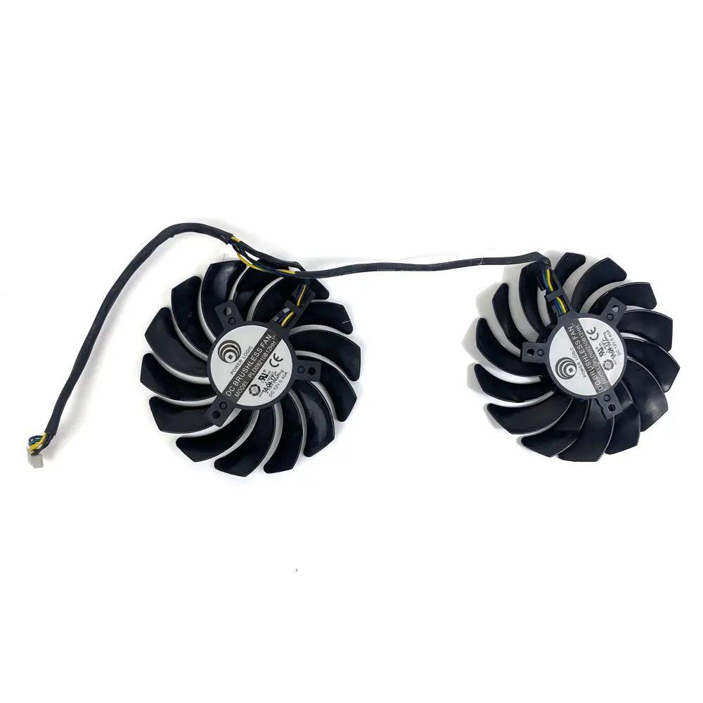 Placa Gráfica Ventiladores de Refrigeração Pcs 87 mm Pld09210b12hh 4pin Msi Armor Rx470 rx 480 Rx570 Rx580 - Imagem 4