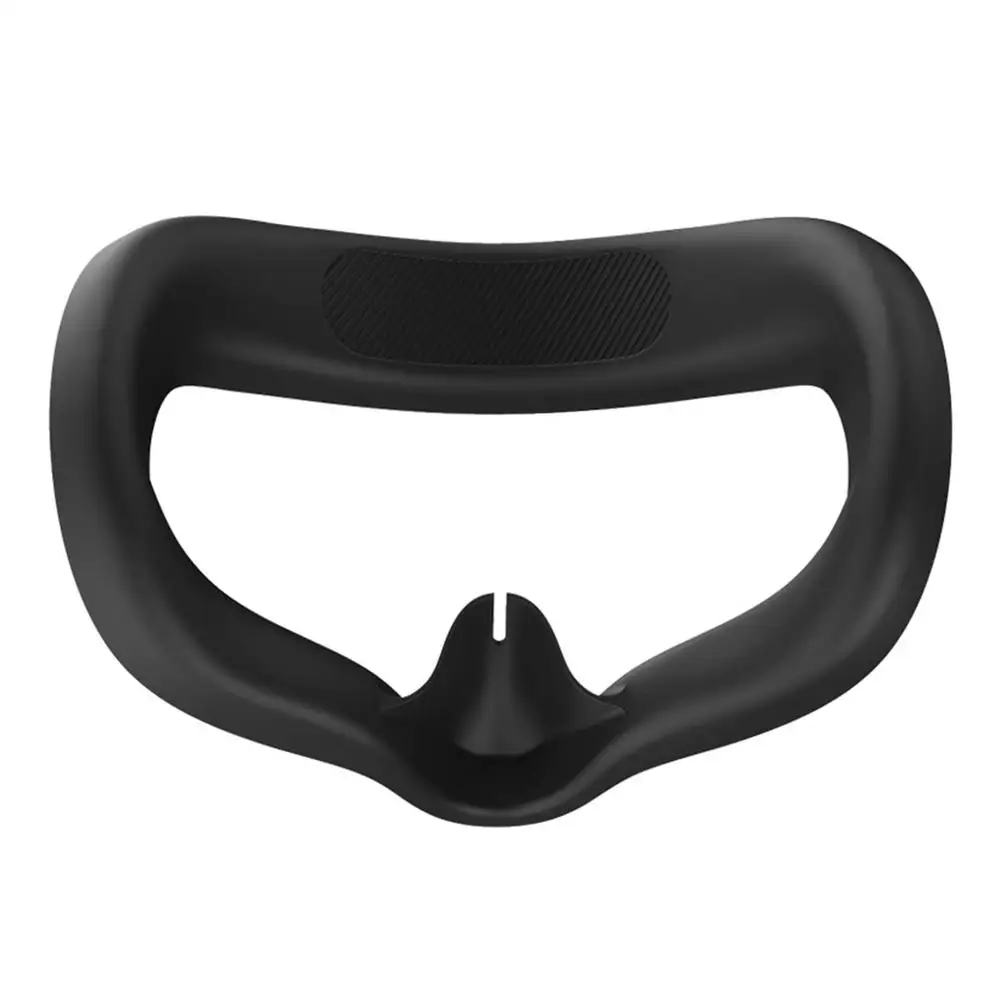 For Meta Oculus Quest 2 VR Silicone Face Cover Eye Pad Anti-Sweat Prevent Light Leakage Washable For Oculus Quest 2 Accessories 
