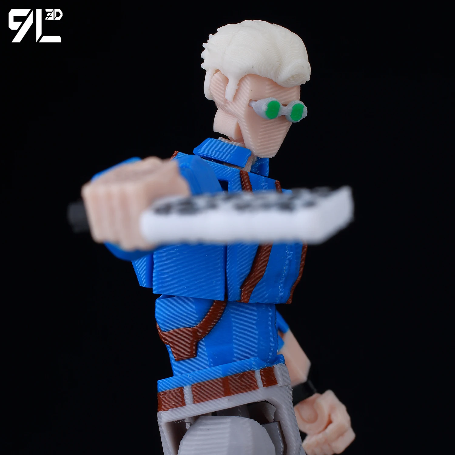 9L3D Printed Highly Detailed Nanami Kento Statue Jujutsu Kaisen