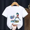 2024 Beyblade Burst Evolution Print Kids T Shirt Girls Summer Tops Baby Boys Clothes Cartoon Children Short Sleeve T-shirt 3