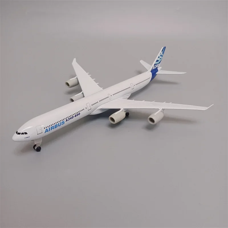 

20cm Alloy Metal Model Prototype Airbus A340-600 A340 Airlines Airways Airplane Model Plane Model Diecast Aircraft w Wheels