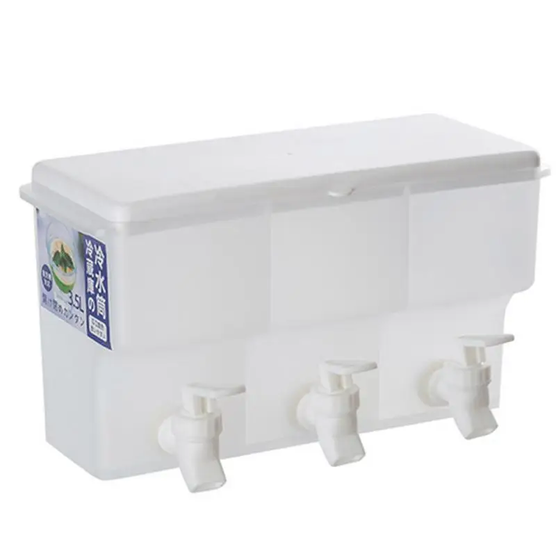 

3.5L Capacity Cold Kettle Juice Jug Cold Kettle With Faucet In Refrigerator Ice Drink Dispenser Fridge And Faucet