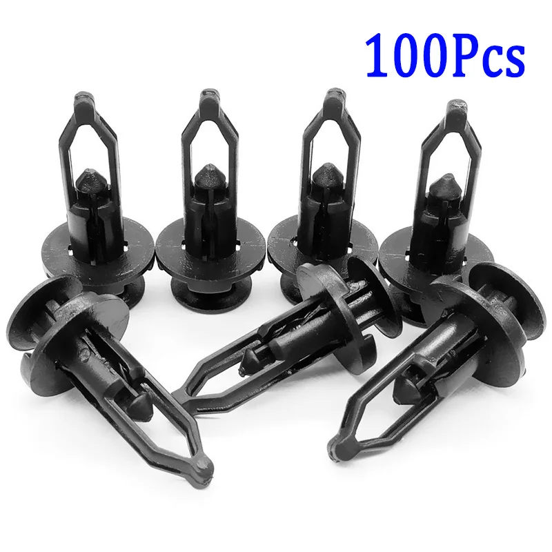 10x CLIPS FÜR PEUGEOT CITROEN RADLAUF & STOßSTANGE LINER PUSH