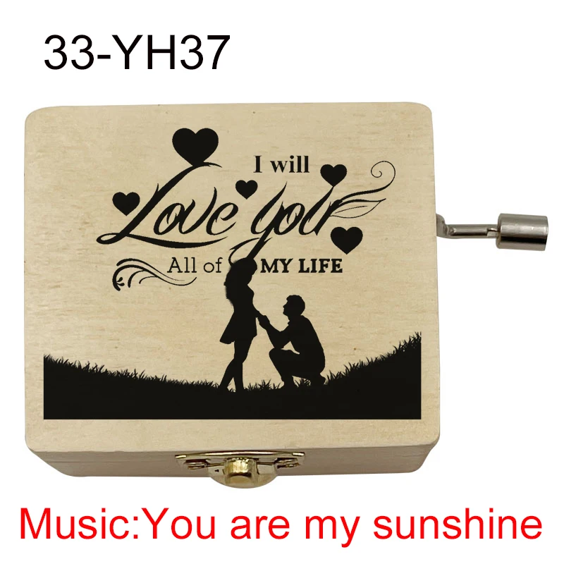 Caja Musical You Are My Sunshine Tú Eres Mi Sol Girasoles