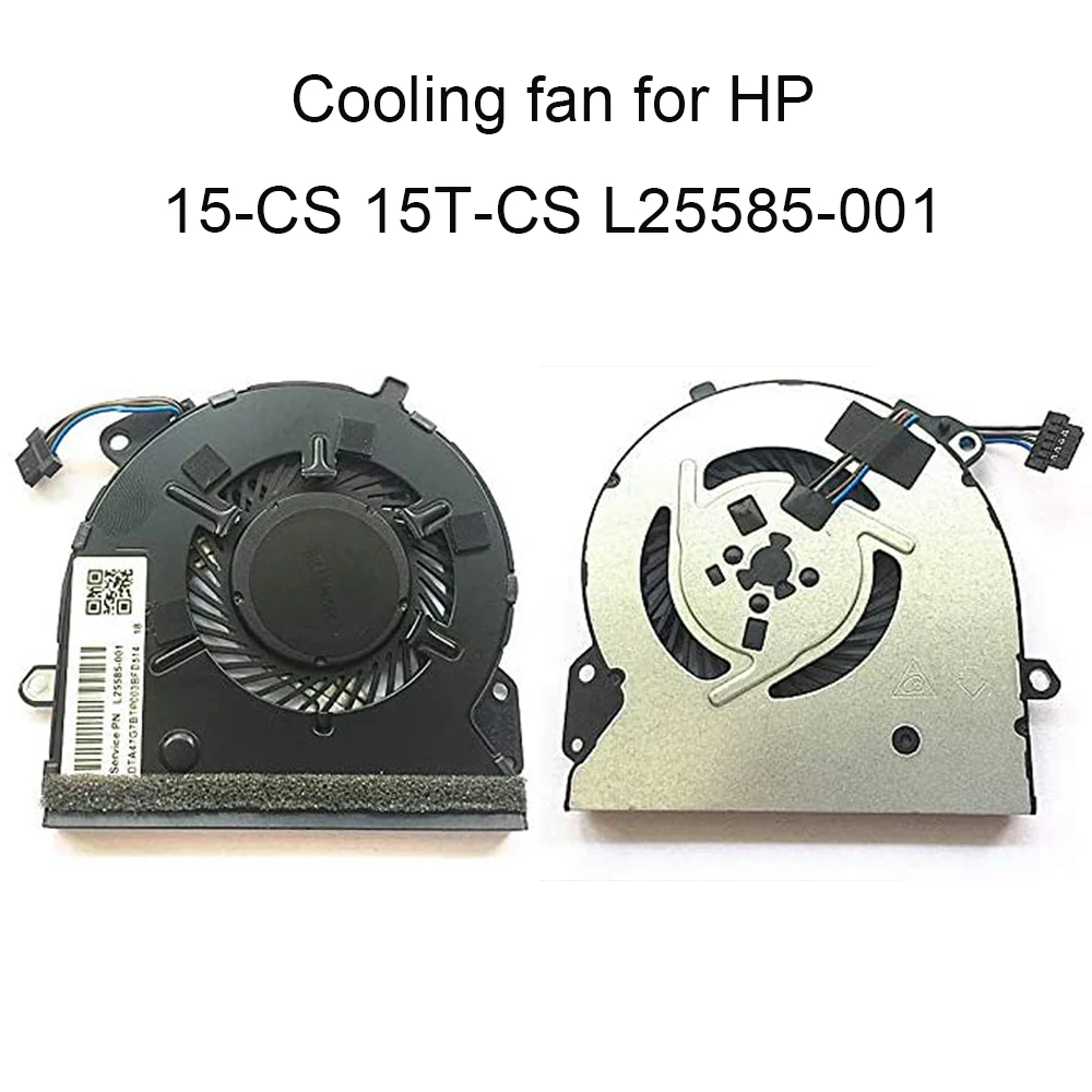 Pinos Ventiladores de Computador Refrigerar para hp Pavilion 15 cs Cs0025cl 15t-cs Cpu Ventilador Térmico L25585 001 Laptops Cooler Tpn Q208 Ns85b00 5v