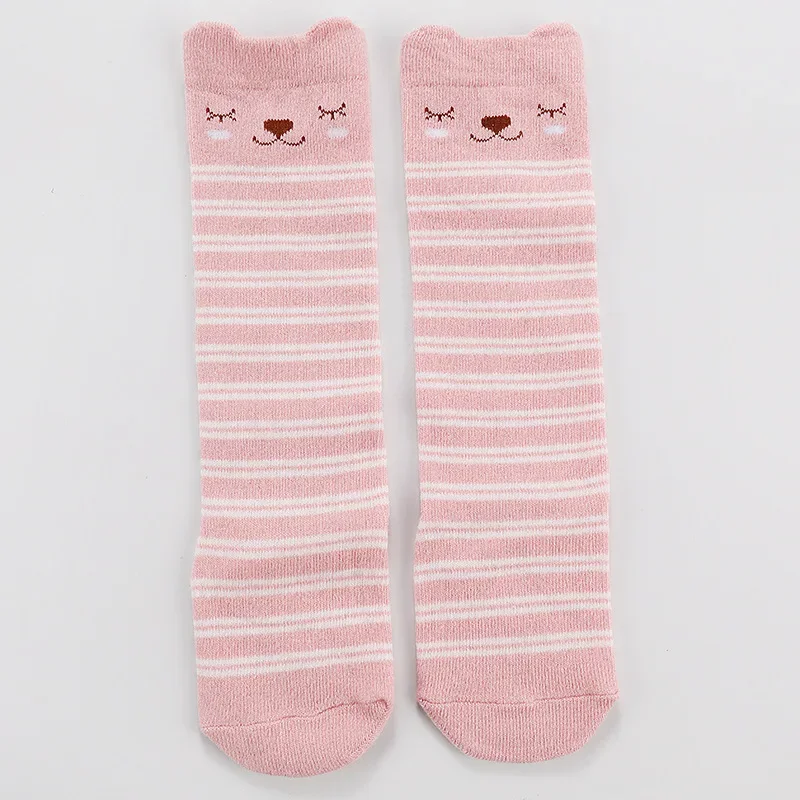 Pink bear sock
