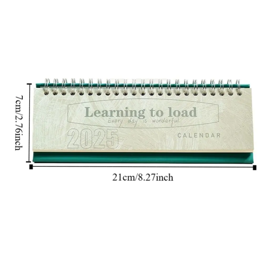 Vintage-Inspired Colorful Desk Calendar & Weekly Agenda Planner Set