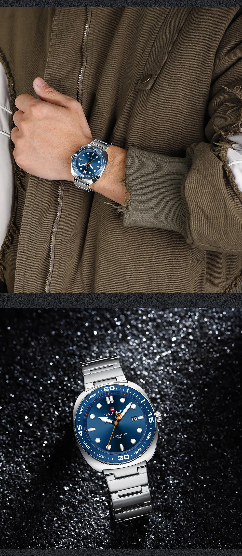 NAVIFORCE NF9250 Men's Watch description image 5