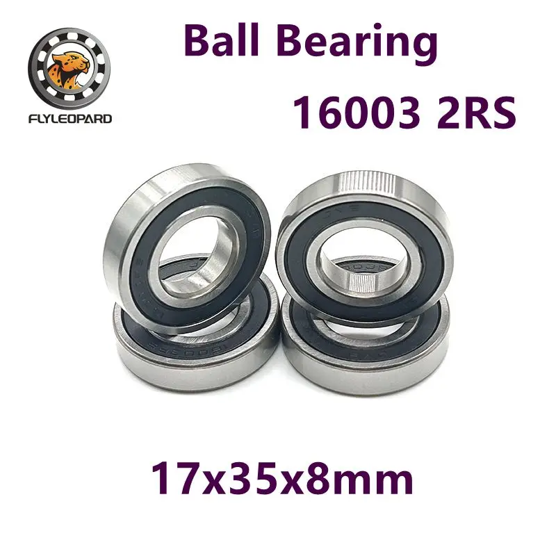 Cuscinetti A Sfera TOPROL 16003-2RS 17x35x8 Mm – Scanalatura Profonda, Sigillati - Foto 3