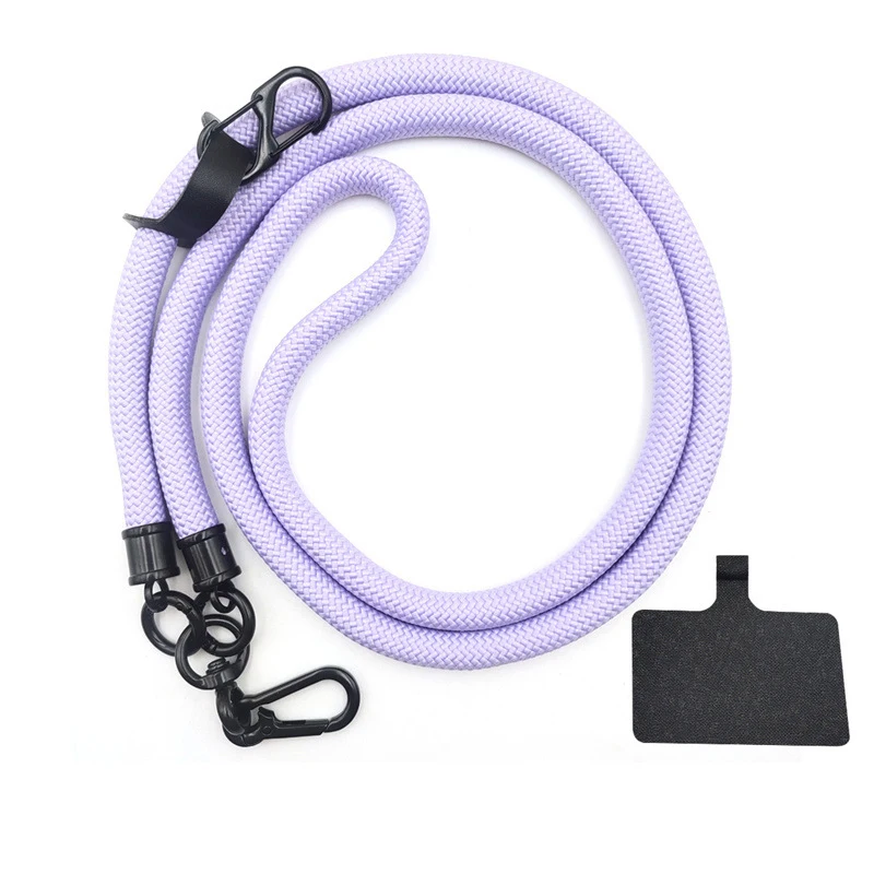 Adjustable 8MM x 120CM Crossbody Phone Lanyard & Anti-Loss Neck Strap