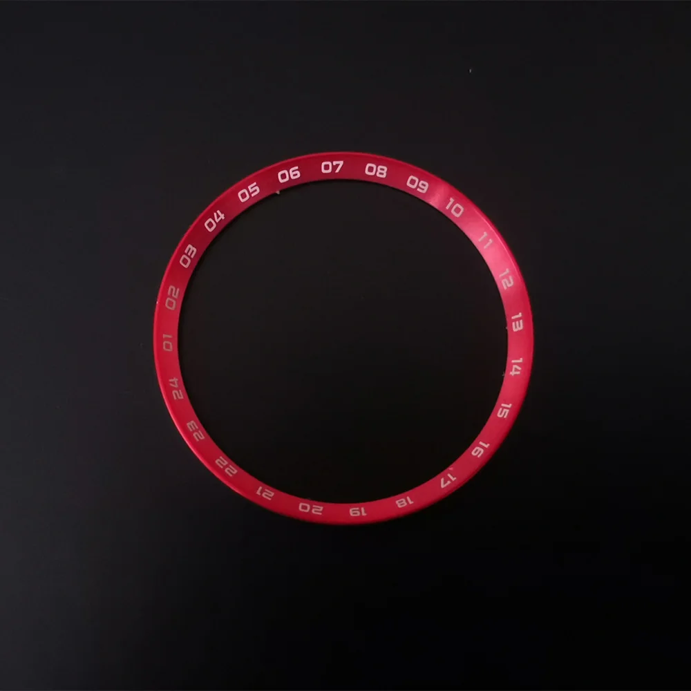 Mod 30.5mm GMT 24 시간 인덱스 챕터 링 금속 시계 링 SKX007 SKX009 SRPD NH35 NH36 무브먼트 남성용 다이빙 시계