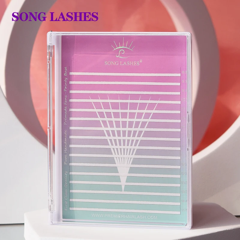 

SONG LASHES Mega Box Fans Storage Tray For Eyelash Extensions Delicate Private LabelsHigh Quality Professional Makeup Tools