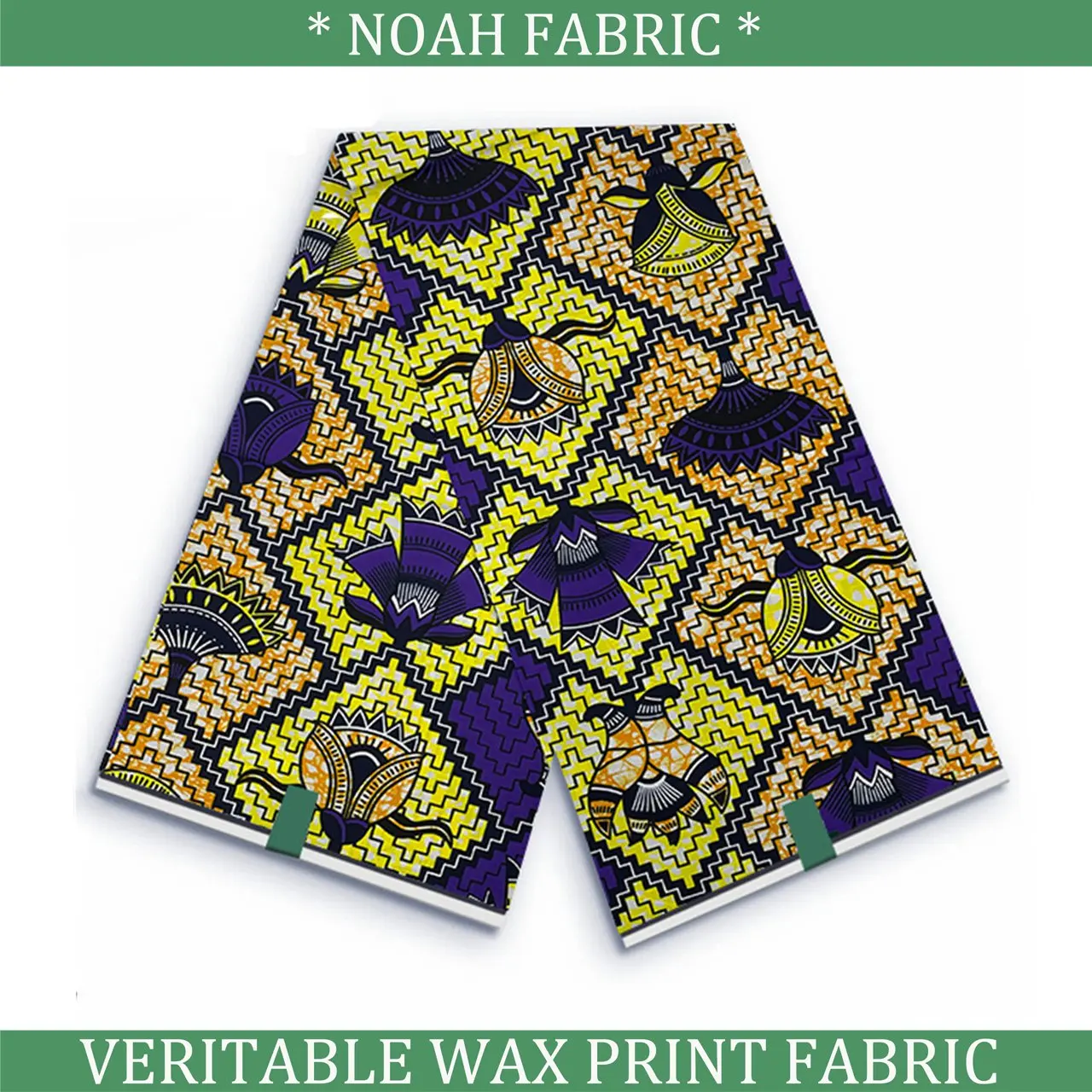 

High Quality Ankara Dutch Batik Fabric For Sewing 6 Yards Grand Super Gold Glitter Glam African Wax Print Cotton Fabric VL-1192