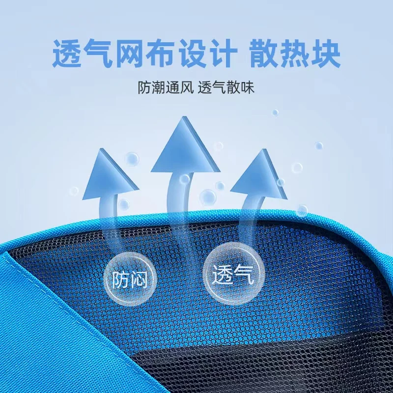 37*31*30cm Children Roller Skates Single Shoulder Bag Inline Skate Handbags Large Capacity Breathable Kids Storage Backpack