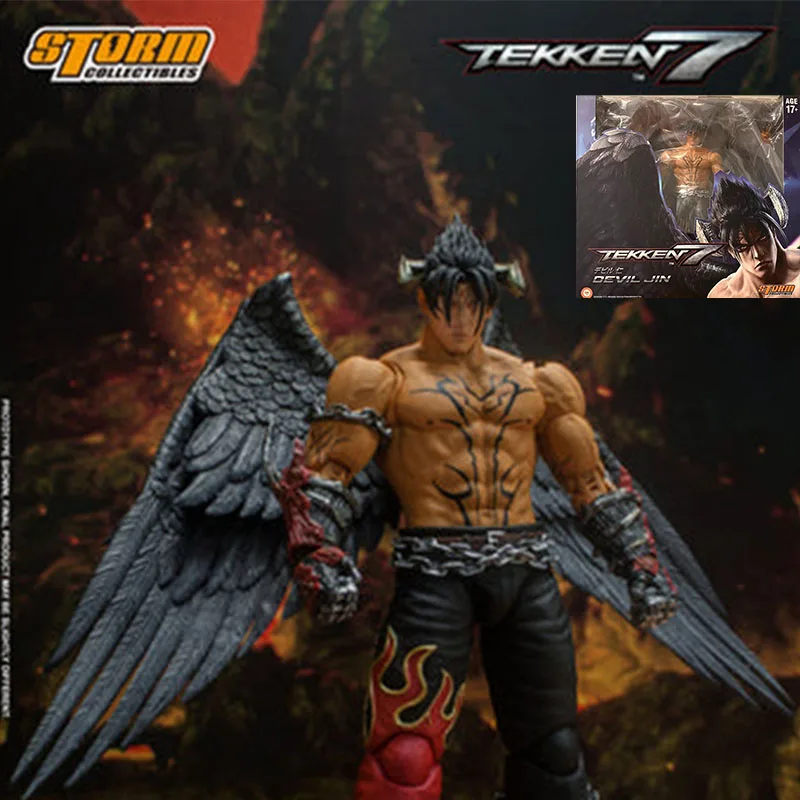 

Original STORM COLLECTIBLES Tekken 7 Devil Jin 1/12 Scale Exclusive In Stock Action Collection Figures Model