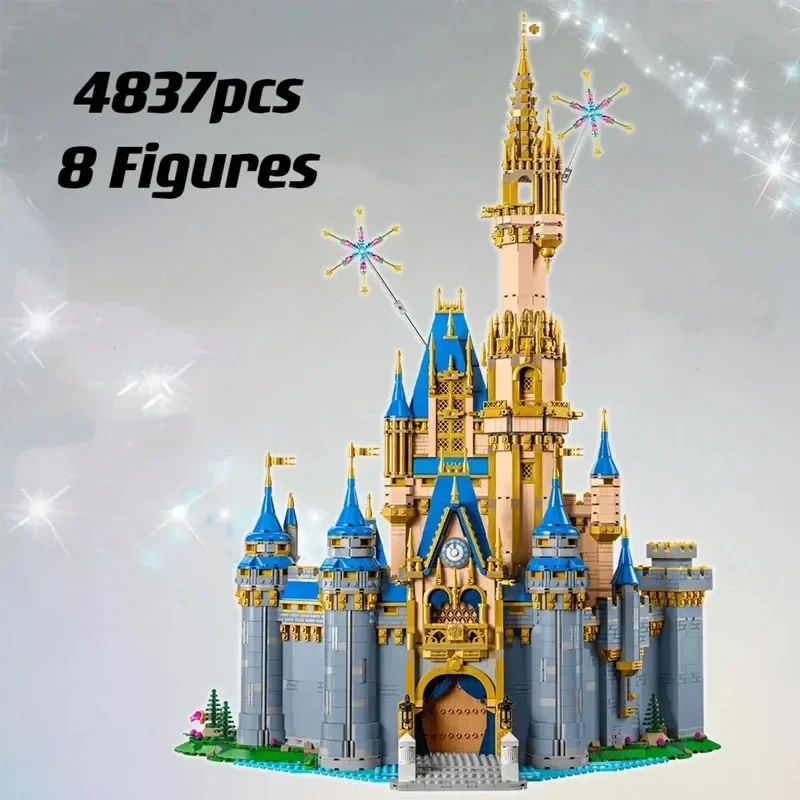 

43222 Princess Castle Modular Building Blocks Bricks Education Kids Christmas Birthday Gifts Toy Compatible 71040 16008