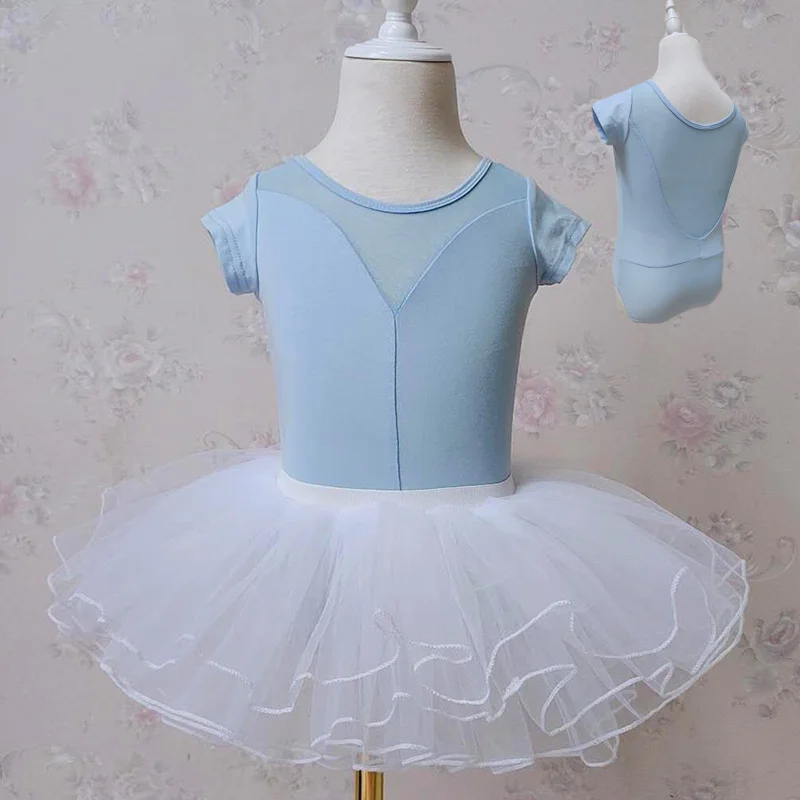 

Children's dance dress girls practice dress summer girls