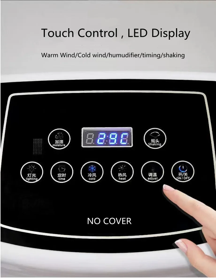 5D mobile air conditioner dual-purpose vertical air conditioner heater household mute remote control electrical home appliances 5