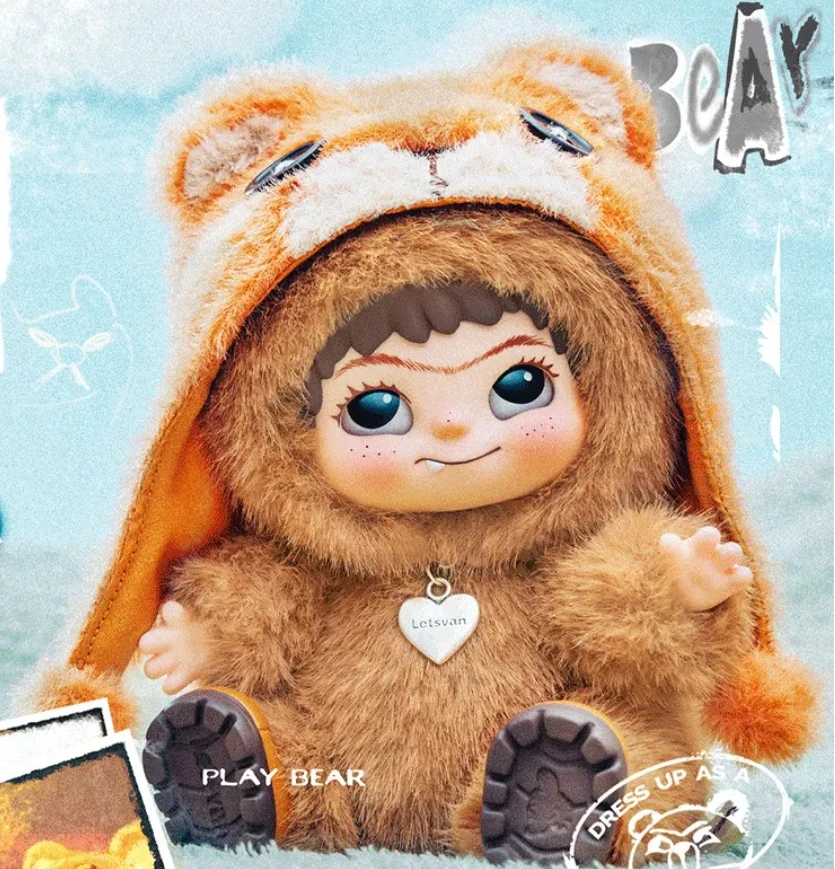 新品ワクク　5体　WAKUKU FuzzyTrendy Fun Party Wakuku Fuzzy Trendy Fun Party Series Plush Blind Box – Panda