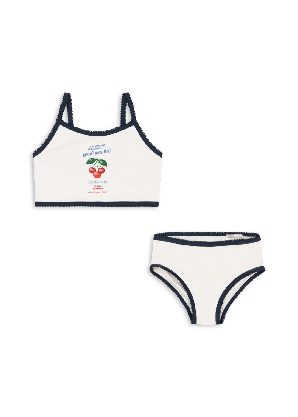 New Children's Swimwear 2026 Summer Striped Printed Girl Boy Swimsuit Beach Bathing Suit Kids Set Bikinis - 2