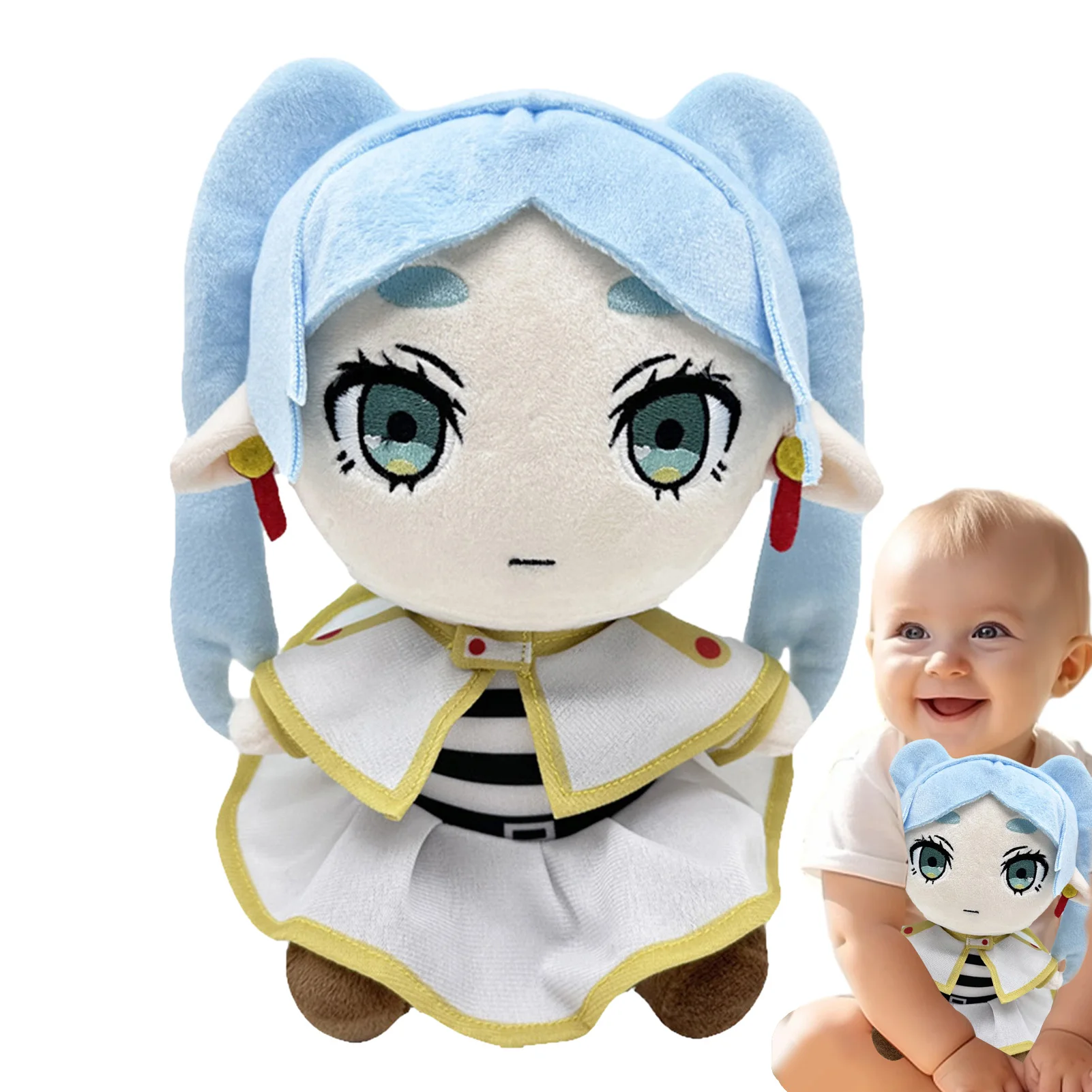 Frieren: Beyond Journey's End Frieren Plush Doll Toy Anime Birthday Gifts 75CM e