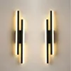 Modern LEDWall Lamp Wall Sconces Copper Line Pipe Acrylic Lampshade Indoor Lighting for Living Room Corridor Light Fixture 2