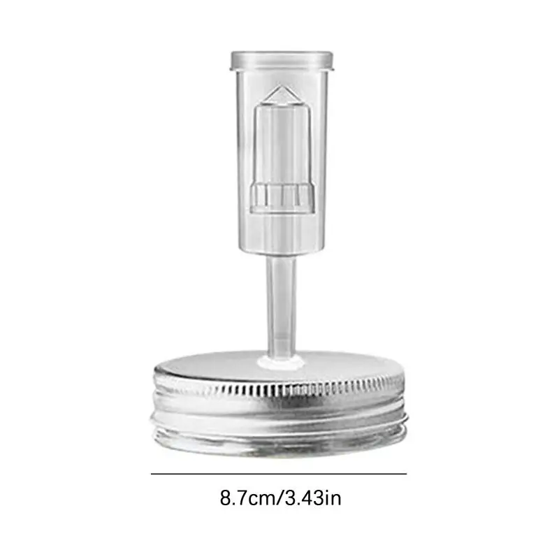 Food Grade Masons Jar Fermentation Lids For Preserving Brewing Wine Fermenting Sauerkraut Kimchi Effectively Locks Flavor