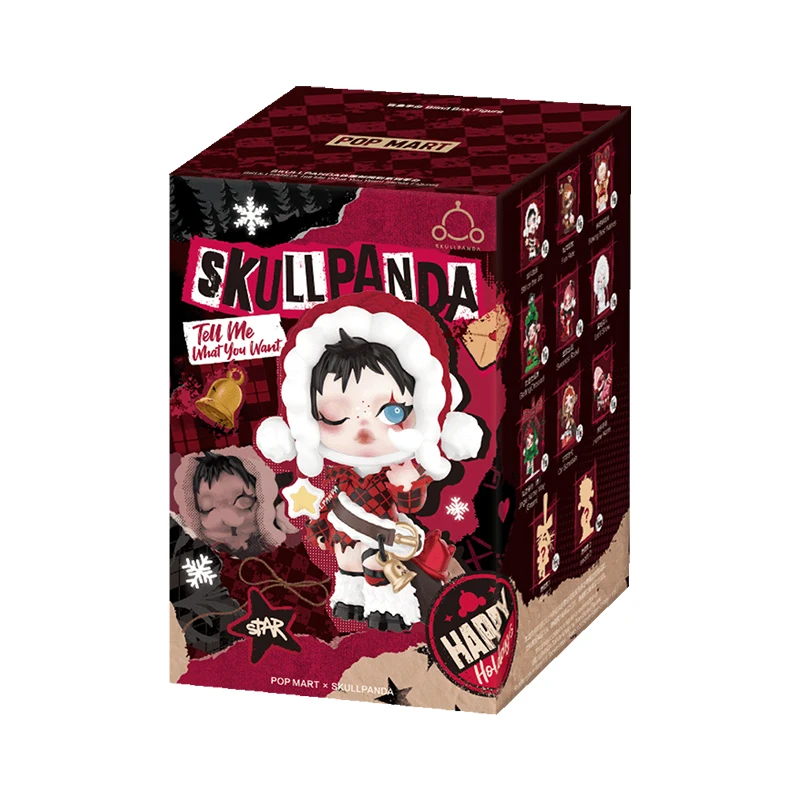 その他 POP MART Skullpanda Tell MeWhat You Want Genuine SKULLPANDA Tell Me What You Want Series Blind Box