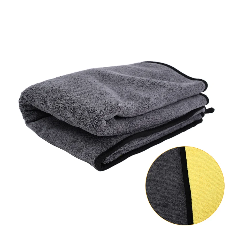 60X160cm Car Cleaning Towel Car Detailing Soft Drying Cloth Thicken Double Layer Clean Rags Microfiber Washing Cleaning Tool microfiber towel cleaning cloth microfiber cleaning cloths microfiber car towel microfiber towels microfiber washing towel car washing towel car drying towel drying cloth