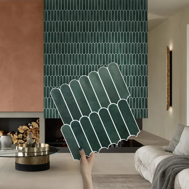 10 ชิ้น PVC ปลา Peel และ Stick ผนังแผง - 30x30 ซม. - 3D Self Adhesive Wall แผง, Modern Wall Decor, wall Decor 1