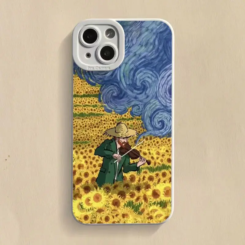 Retro Van Gogh Oil Painting Phone Case For IPhone