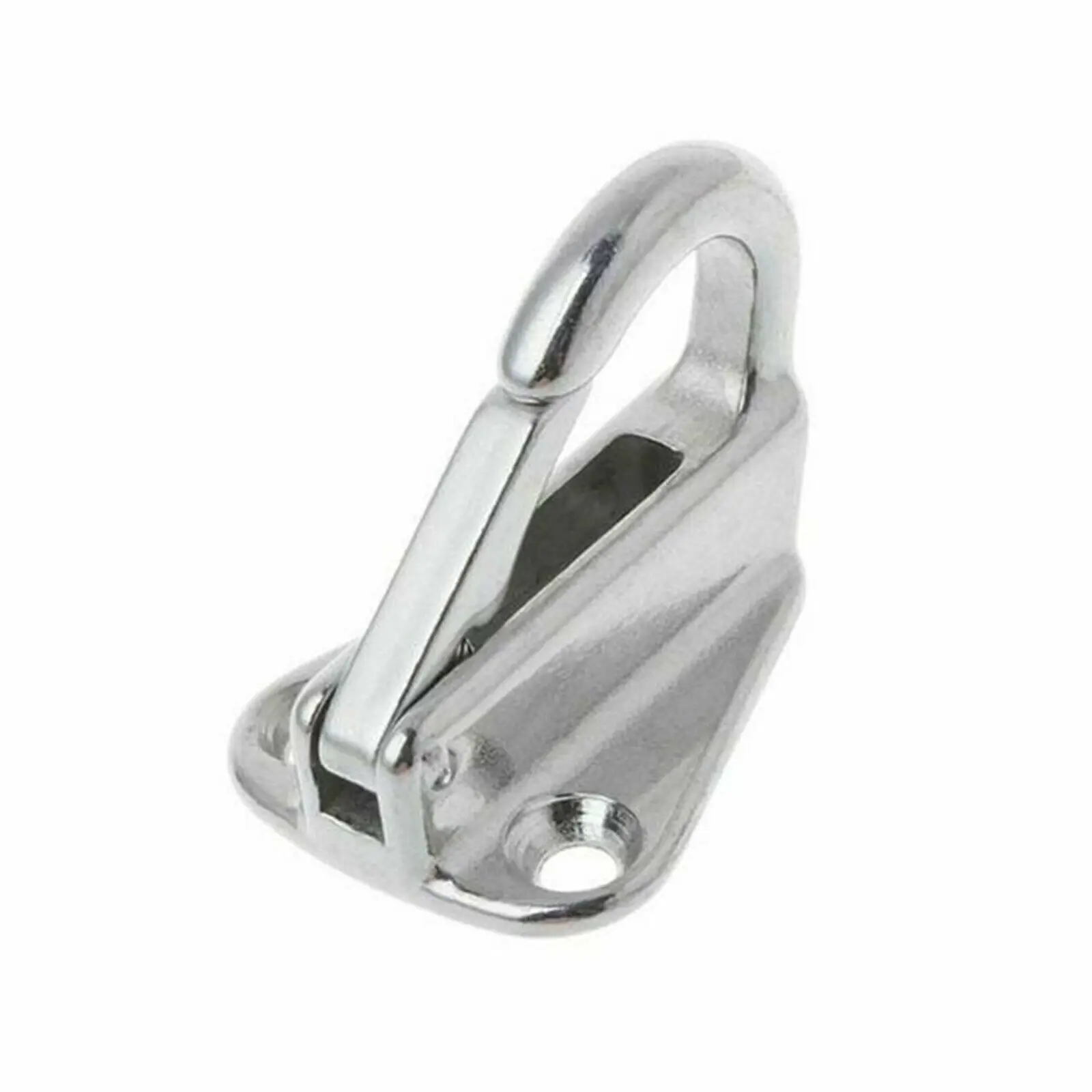 4pcs Marine Grade Stainless Steel Spring Locked Fender Hook Snap Fending Hook Attach Rope Boat Sail Tug Ship Marine Hardware