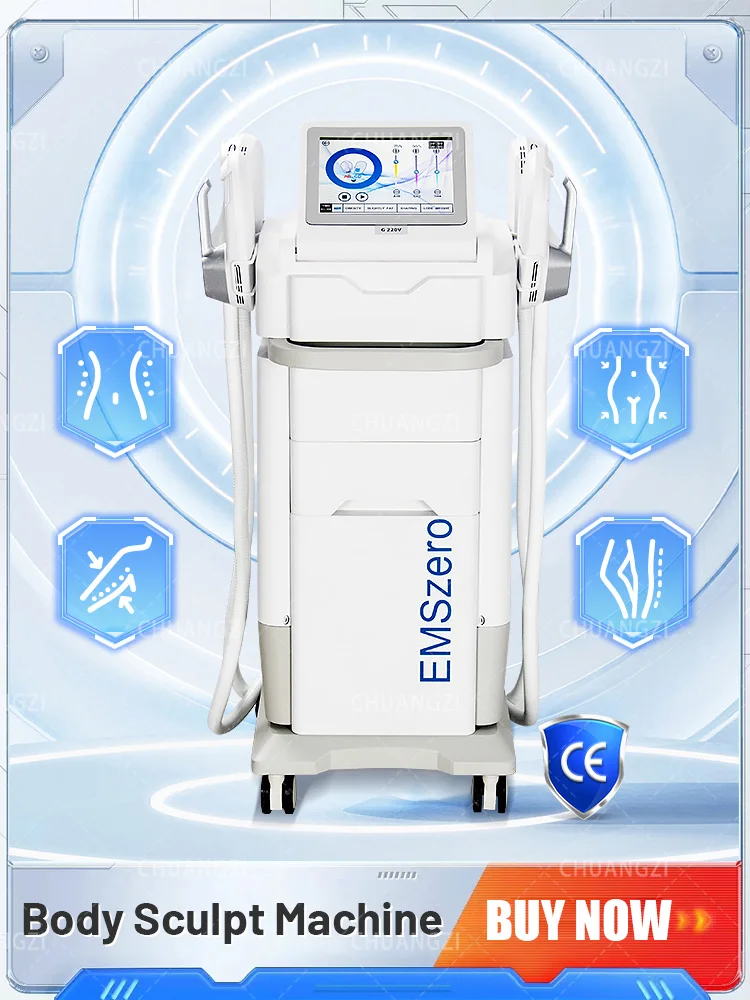 

2024 DLS-EMSlim Neo Electromagnetic 4 In 1 RF Muscle Stimulation Slimming Machine Magnetic Field Body Machine Slimming Emszero