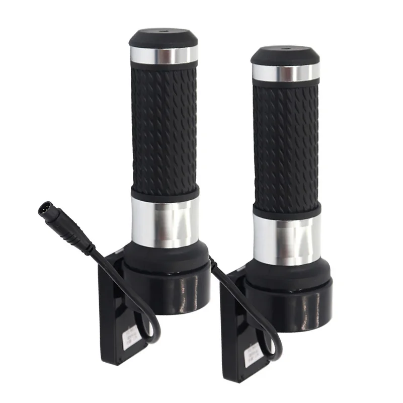 

Electric Bike Voltage Display 1 Pair Universal LED Twist Throttle for 36/48V Ebike Scooter Durable