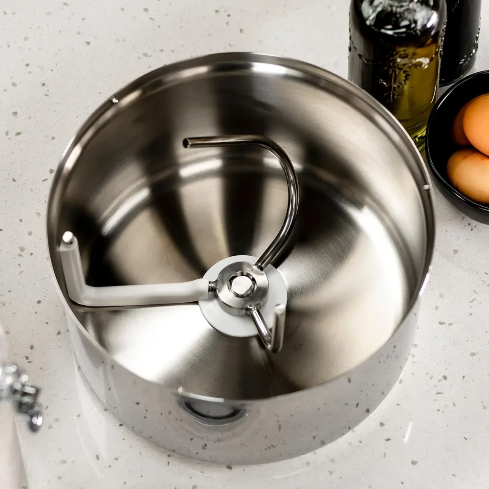 stainless steel bowl with bottom drive artiste and bosch universal plus
