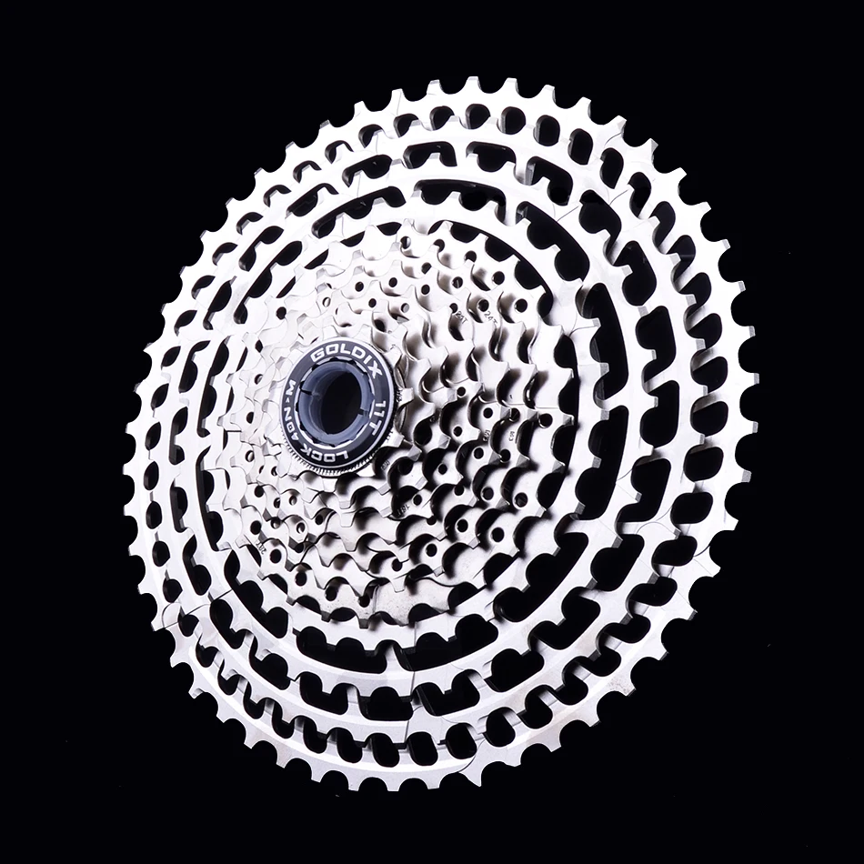 

GOLDIX Ultralight 11/12 Speed Cassette Aluminum Alloy Lightweight Sprocket Cnc Machining Mountain Bike Freewheel for SHIMANO HG