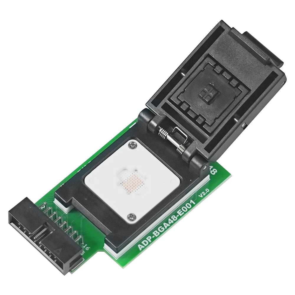 XGecu T48 프로그래머 모델 전용 오리지널 XGECU BGA63 어댑터: NAND 플래시 BGA63 칩 패키지용 ADP-BGA63-E001