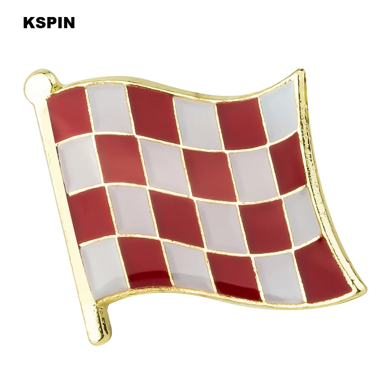 Noord-Brabant Flagge Abzeichen Pins Abzeichen Brosche Abzeichen auf Rucksack Pin Brosche