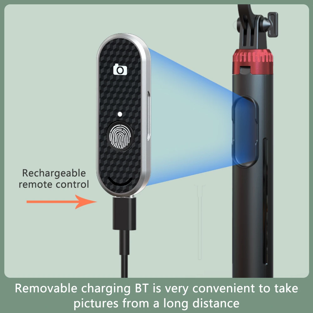 Long Extended Wireless Bluetooth Selfie Stick Tripod Wireless Selfi Stick Phone Holder Stand with Beauty Fill Light for Phone