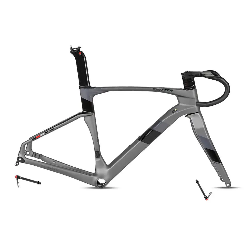 

Twitter Cyclone Best Carbon Fiber Road Bicycle Frame 51cm 54cm Disc Brake Road Bike Frame Carbon For Sale