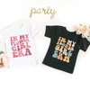 In My Flower Girl Era Toddler Shirt Flower Girl Proposal Bridal Party Kids Short Sleeve Shirts Clothes Wedding Party Gift 1
