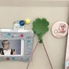 Steve 4pcs Set Four-leaf Clover self-adhesive Hook punch-free Wall Storage Hook 6