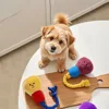 Cute Light Bulb Plush Dog Toy - Squeaky Pet Chew Toy Durable Soft Plush Toy for Cats Dogs Puppies Pet Supplies 2
