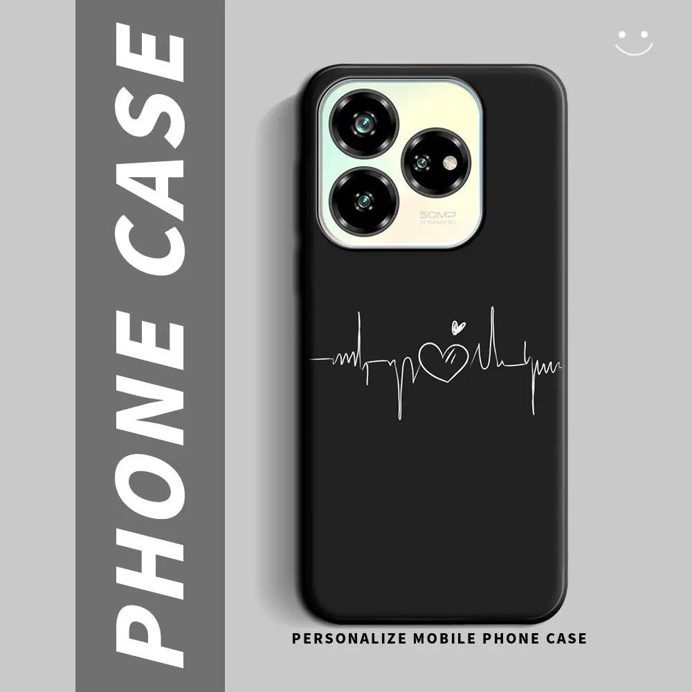 Shockproof Silicone Phone Case with Fashion Cartoon Design
